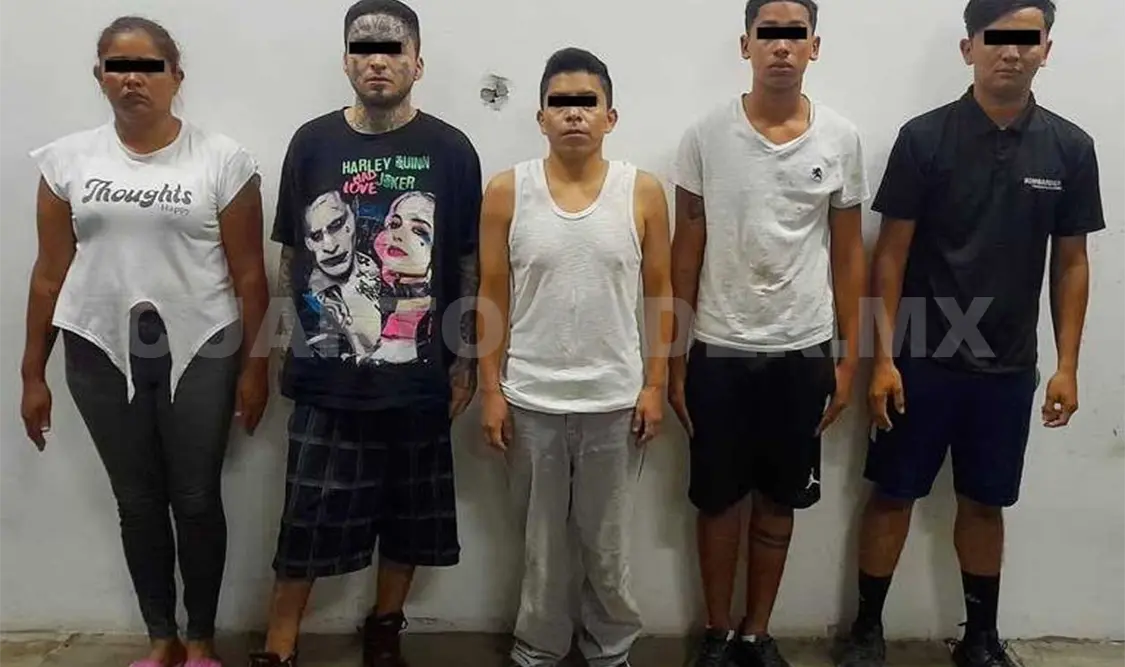 Arrestan a cinco pandilleros que portaban armas blancas