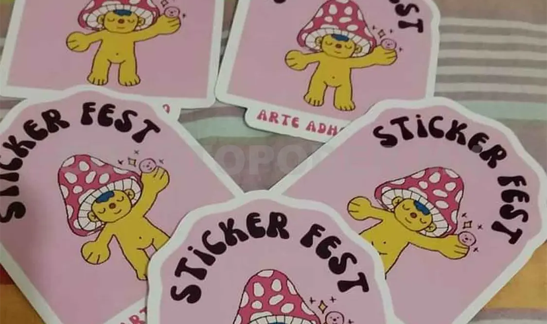 Realizan 3er festival de Sticker Fest