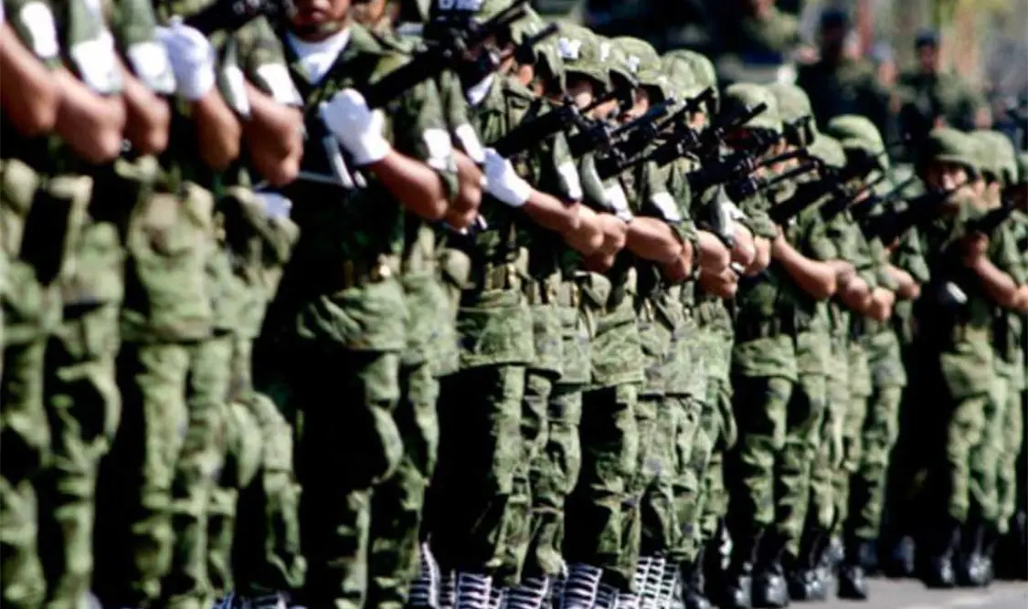 “El presidente busca usar al Ejército para la protección del crimen organizado rumbo al 2024”, dijo la senadora. Cortesía