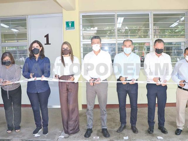 REC: se mejoran espacios educativos en secundaria REC: se mejoran espacios educativos en secundaria