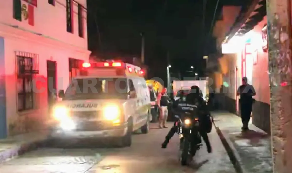En El Recuerdo, una mujer de alrededor de 50 años de edad había intentado quitarse la vida luego de haber matado a su nieta. Cortesía