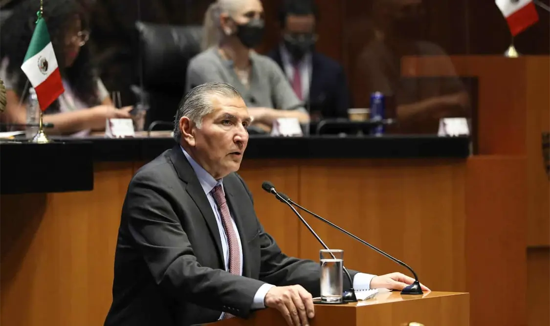 El secretario de Gobernación, Adán Augusto López Hernández, convocó al diálogo a las distintas fuerzas políticas del país. Cortesía