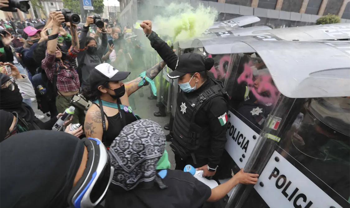 Reportan saldo blanco tras marcha por el aborto legal