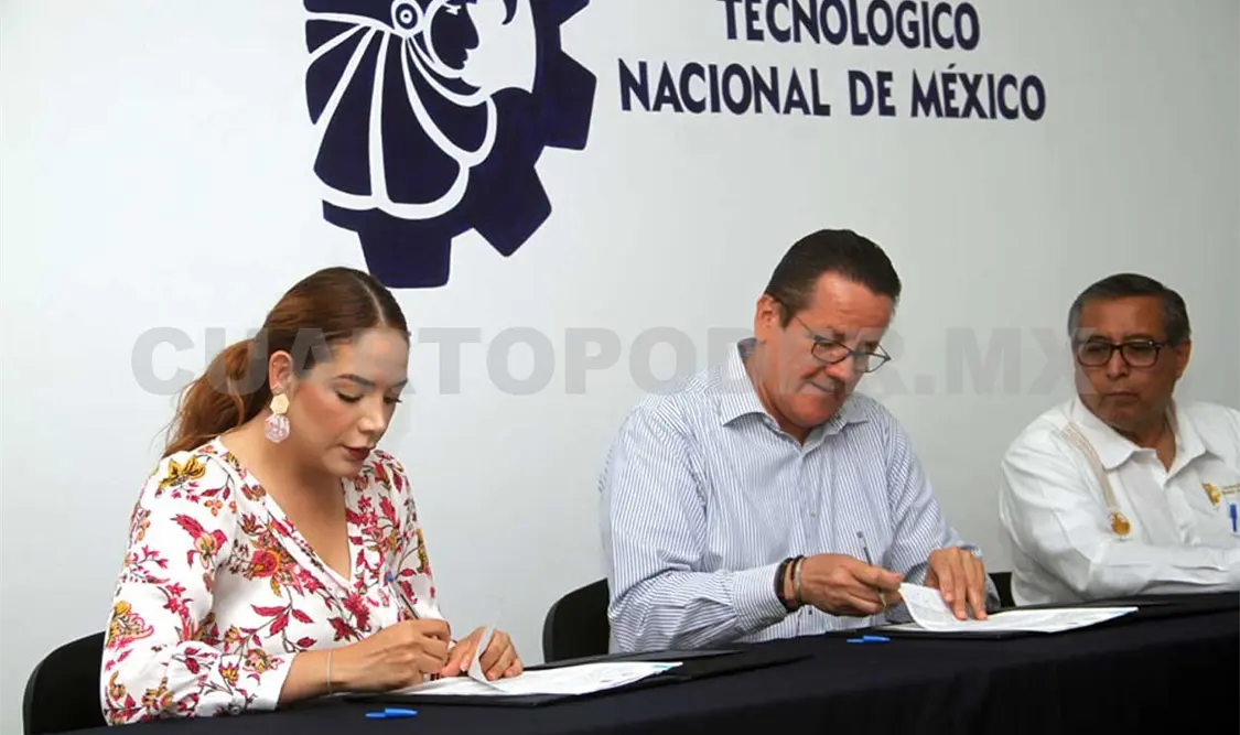 Indeporte y Tecnológico de Tuxtla firman convenio