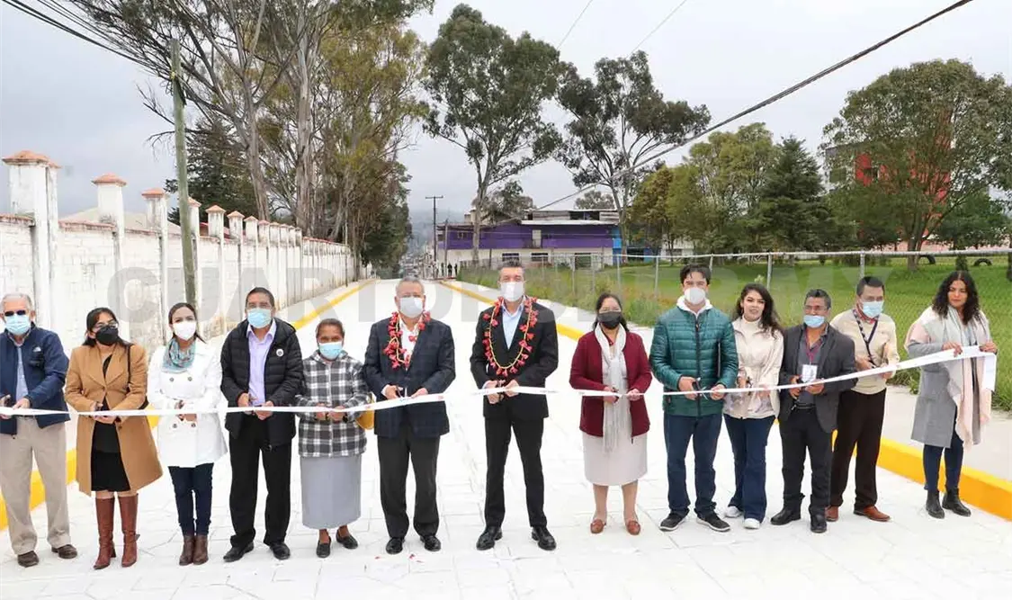 Entrega REC obra vial en San Cristóbal de Las Casas