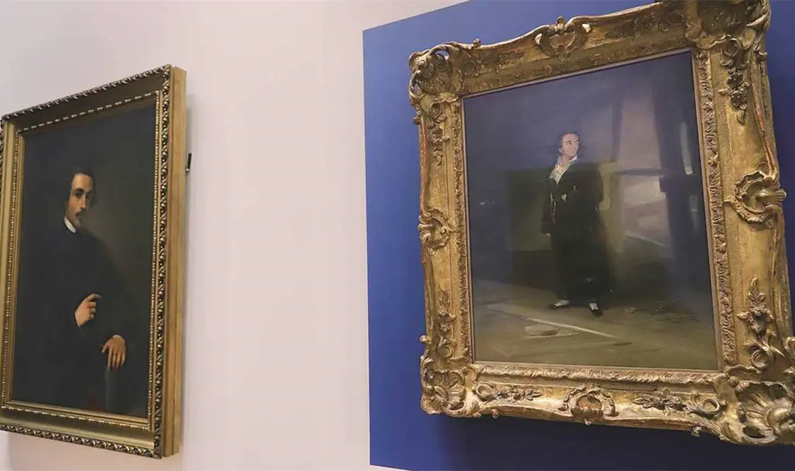 Ocho obras pertenecen a la colección española del Museo Nacional Thyssen-Bornemisza, y ocho a los acervos del Munal.