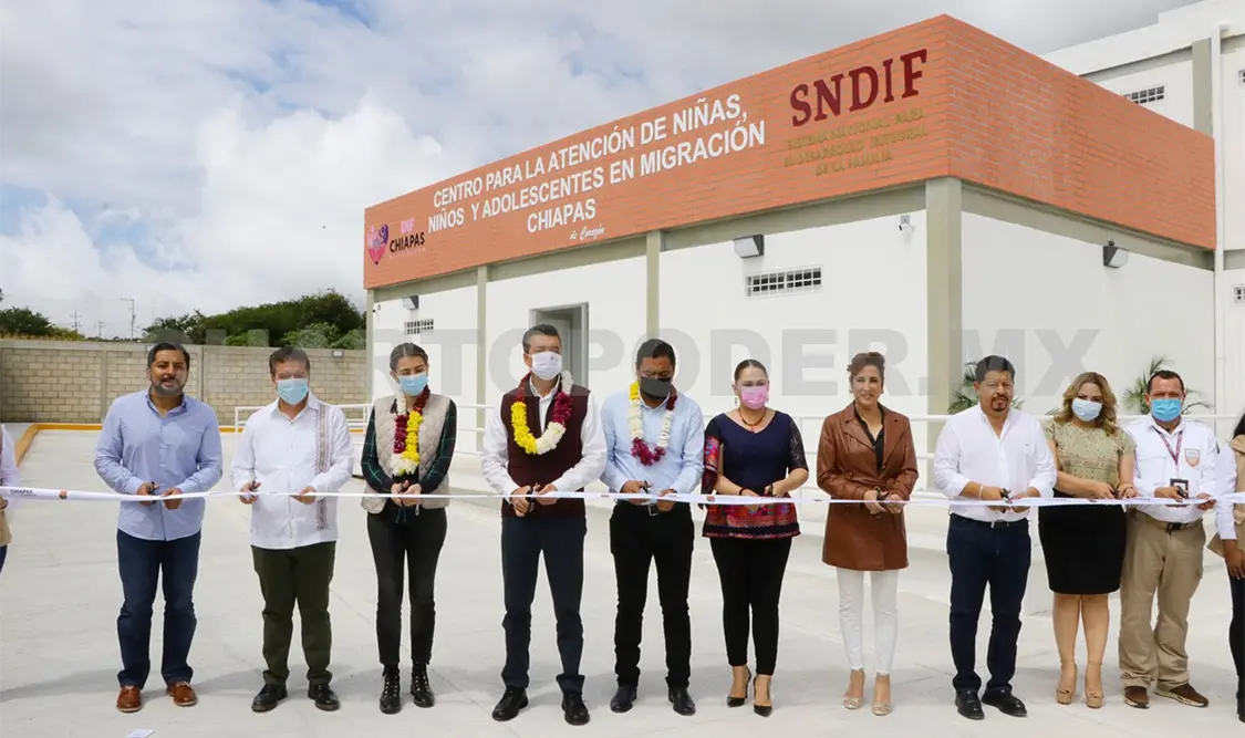 REC inaugura centro que atiende a NNA migrantes