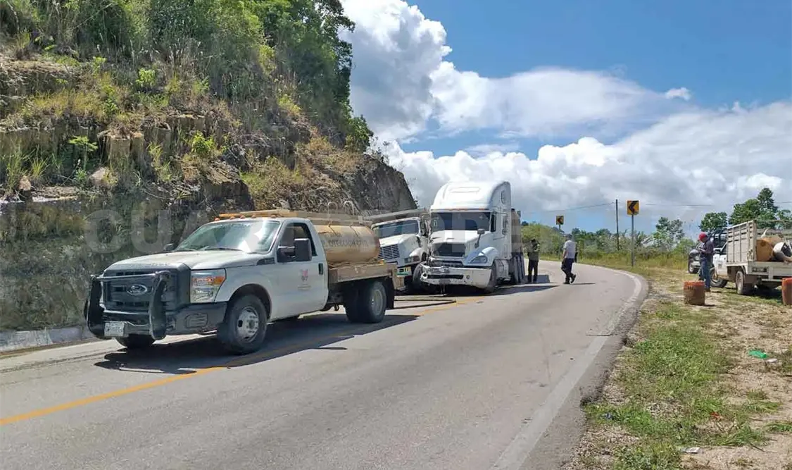 Choca contra pipa en El Chimborazo