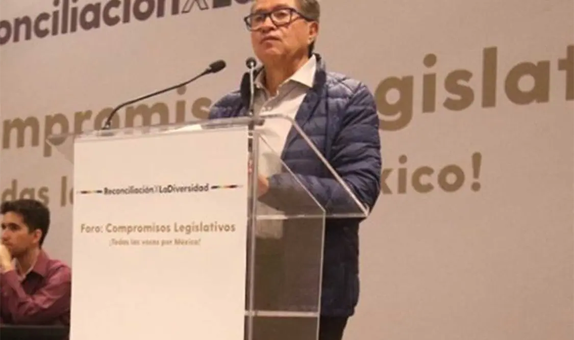 Ricardo Monreal se reúne con simpatizantes. Cortesía