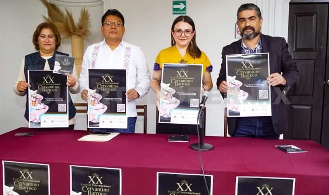 Realizarán el XX Festival Cervantino Barroco