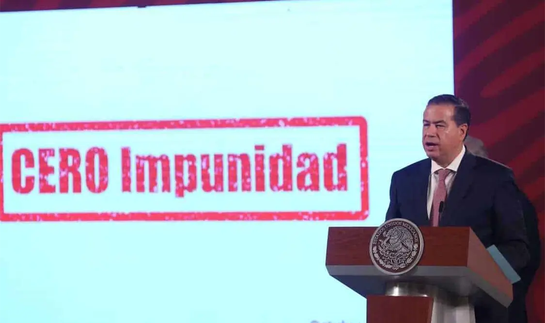 El subsecretario de Seguridad y Protección Ciudadana, Ricardo Mejía Berdeja. Cortesía