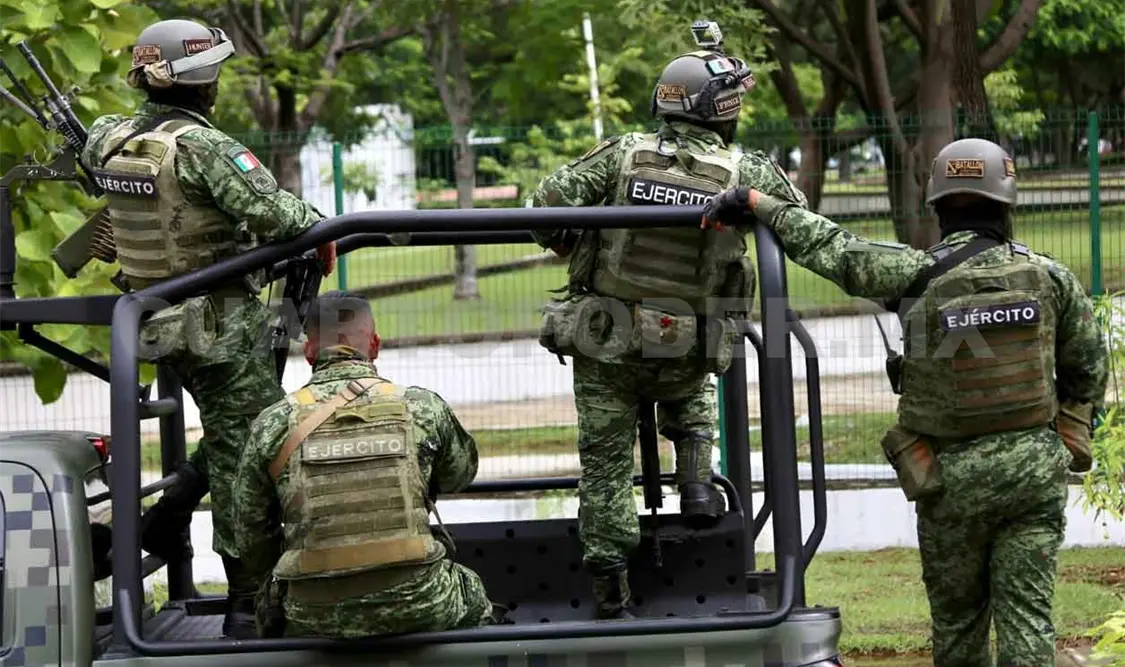 Acertado que militares estén en las calles