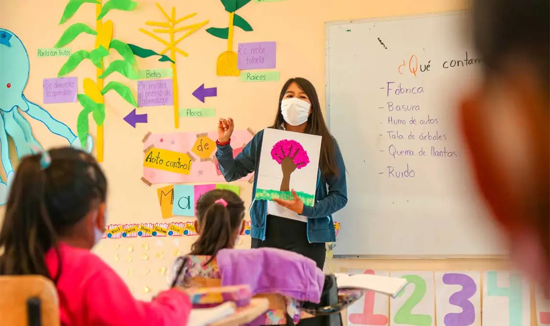Apuestan por una educación de mejor calidad desde los primeros años de vida de niñas y niños. Cortesía