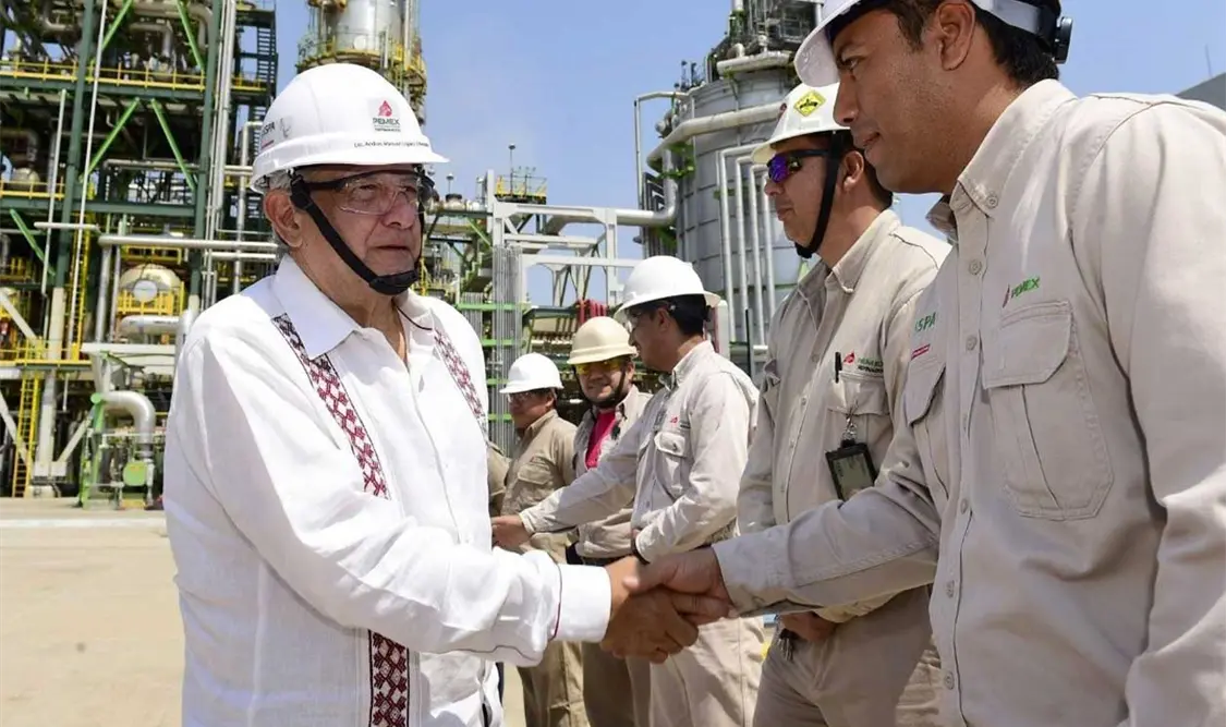 El titular del Ejecutivo federal explicó cómo se dará el funcionamiento de esta nueva refinería. Cortesía