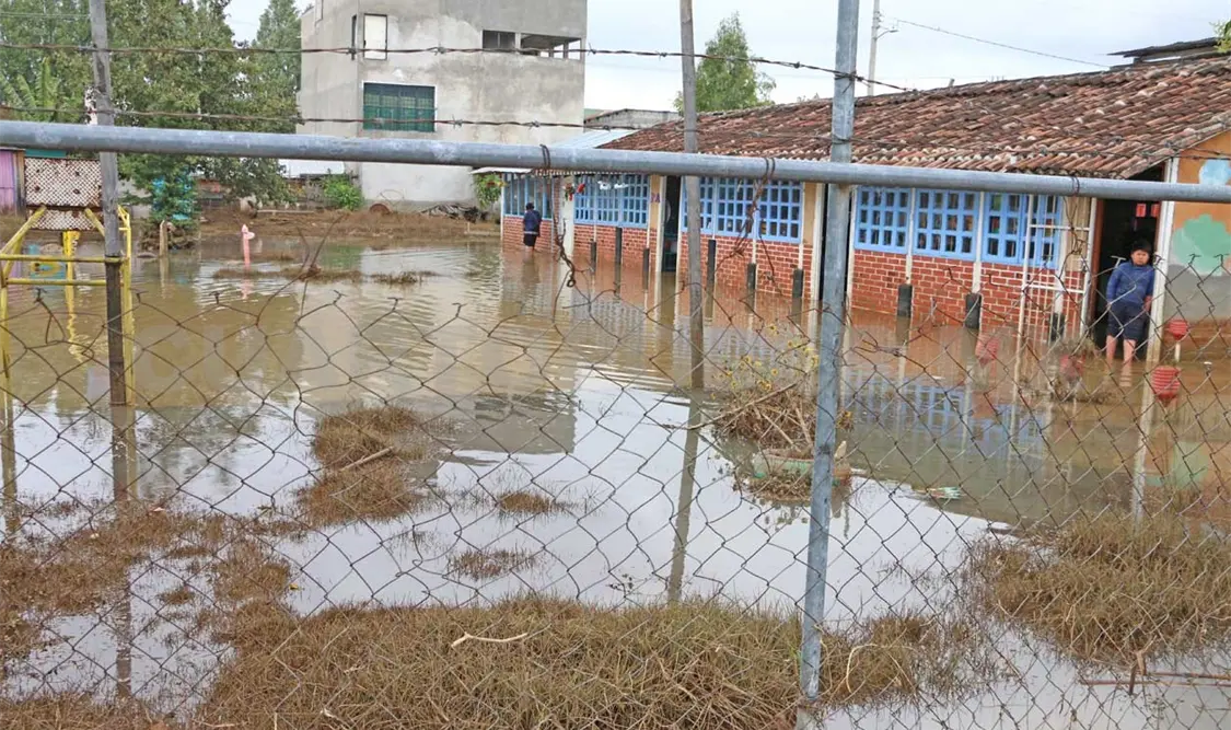 Se esperan inundaciones y deslaves debido a la saturación de los suelos. Diego Pérez / CP