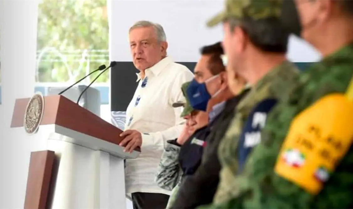 El presidente Andrés Manuel López Obrador y su familia son atendidos por un equipo especial conformado totalmente por militares. Cortesía