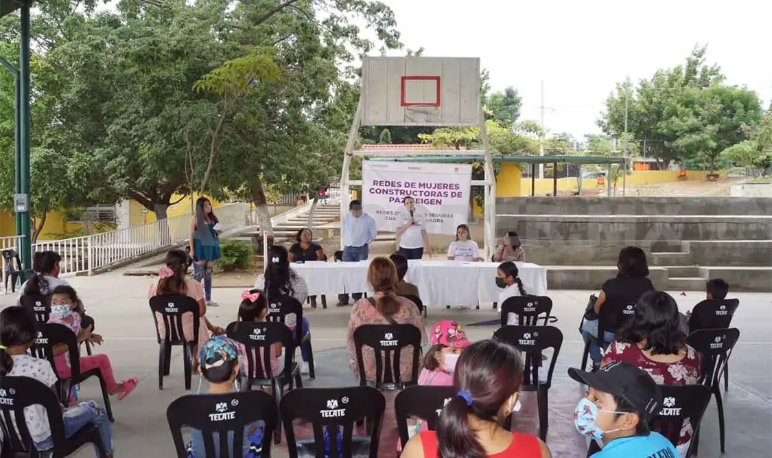 Sigue instalación de las Redes de Mujeres Seguras