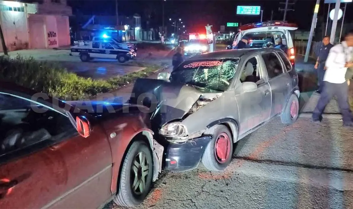 Manejaba en estado de ebriedad y causa fuerte accidente