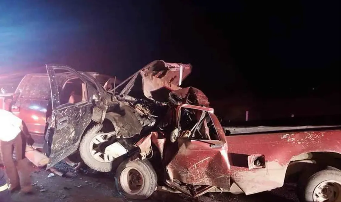 Accidente en carretera deja 10 muertos