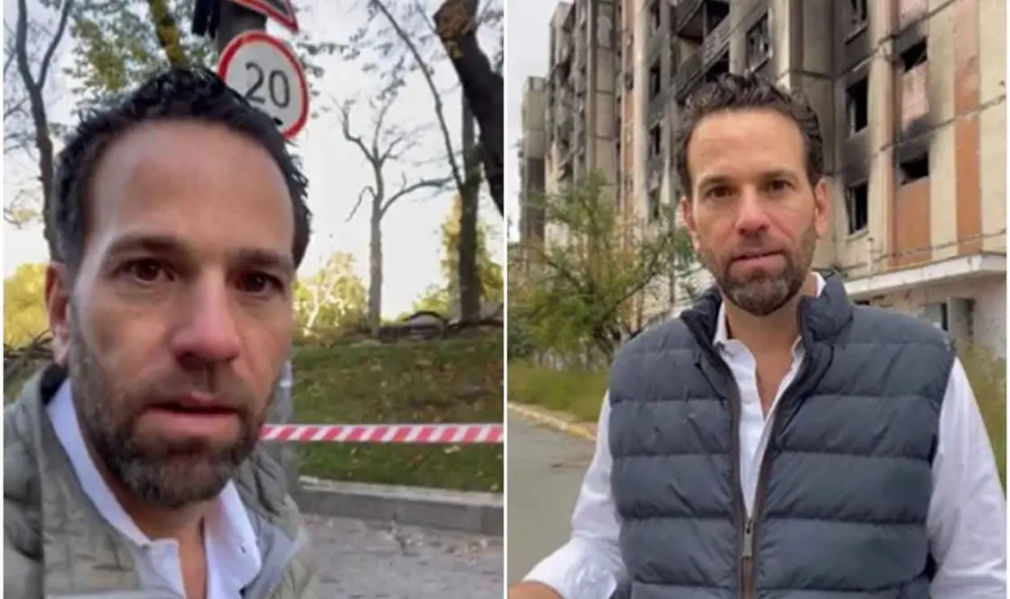 Loret de Mola reporta en video una mañana de misiles