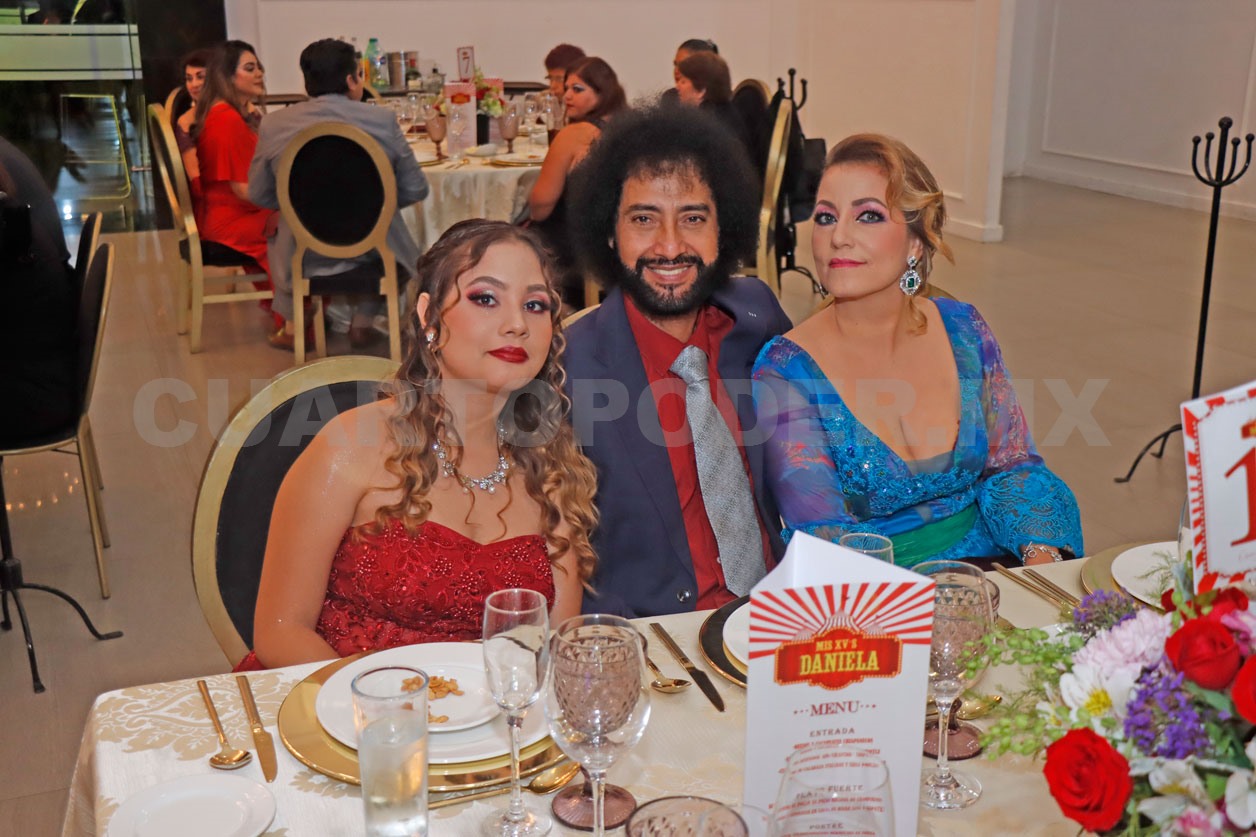 Grandioso festejo para Daniela