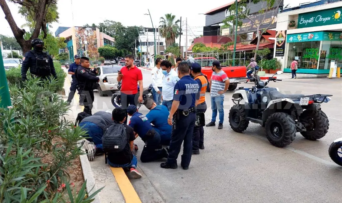 Persona de la tercera edad fue atropellada