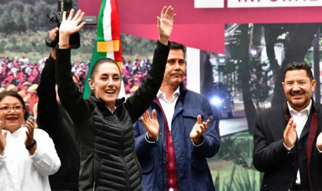 La jefa de Gobierno recorrió las 16 alcaldías. Cortesía