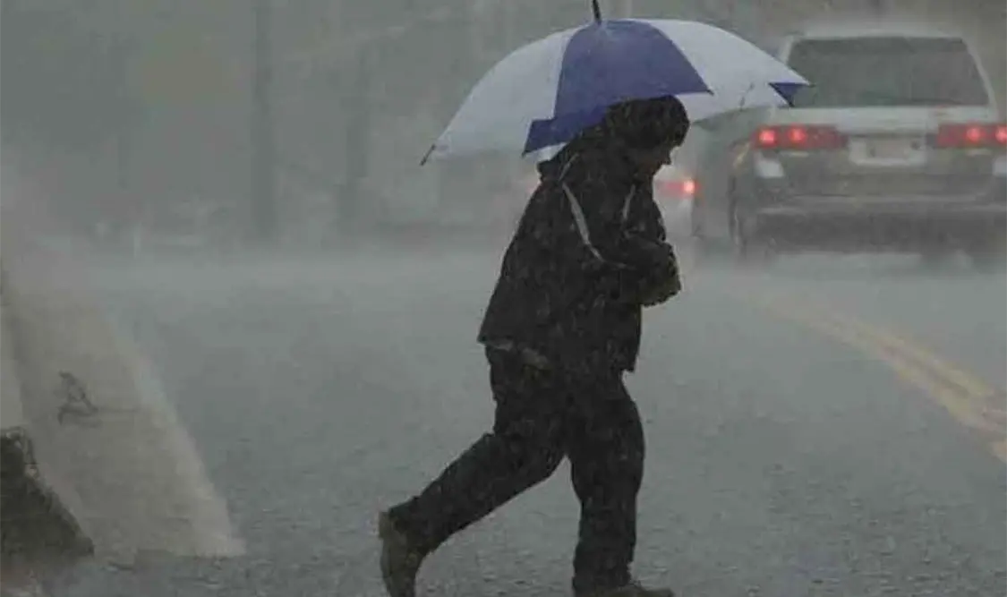 Entrará nuevo frente frío; se esperan lluvias fuertes