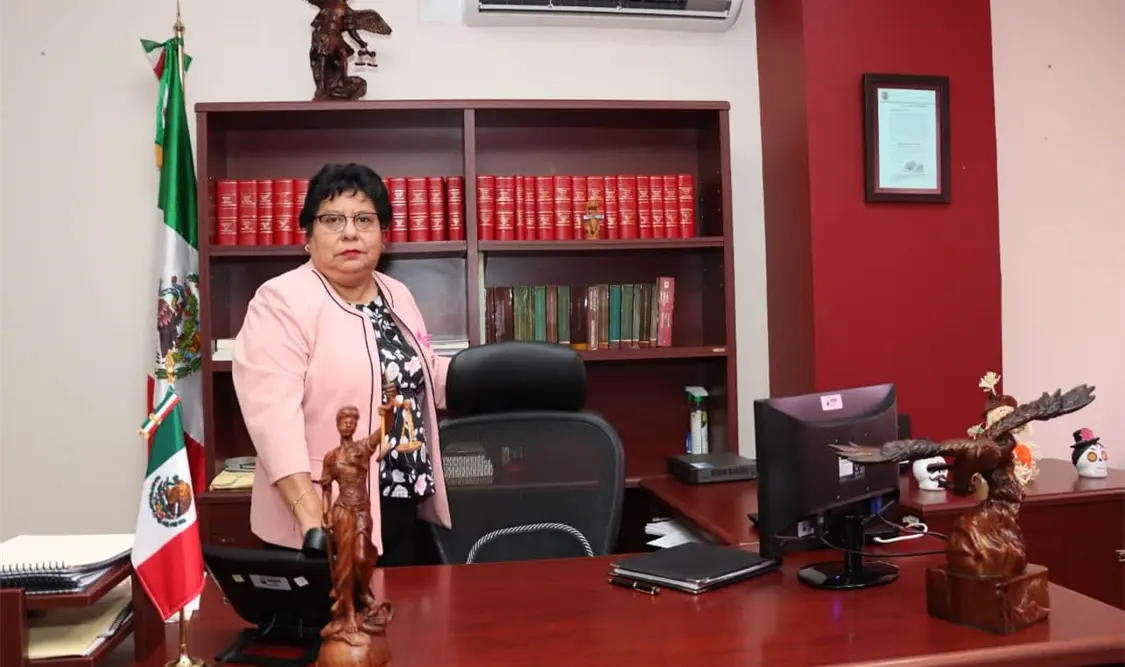 Nombra Poder Judicial del Estado a la primera mujer Oficial Mayor