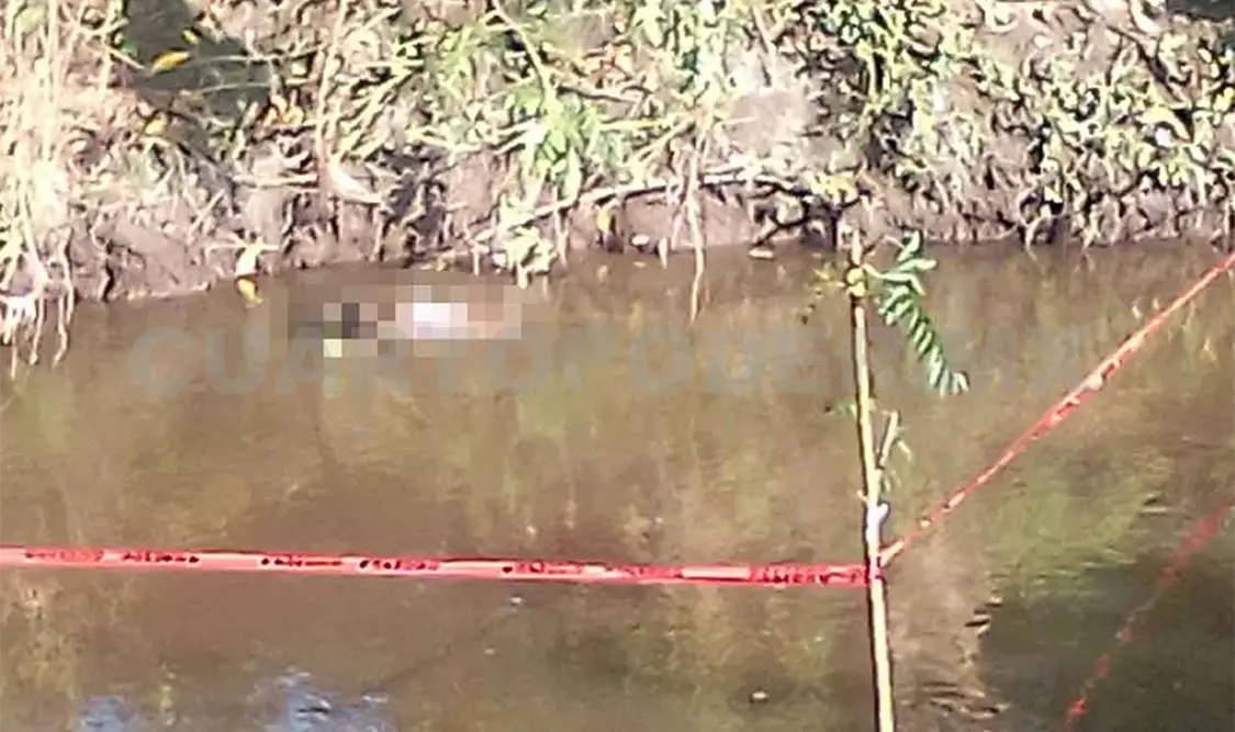 Joven cae al río y fallece