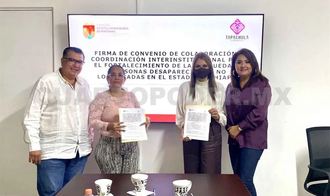 Firman convenio con directora general de la CEBP
