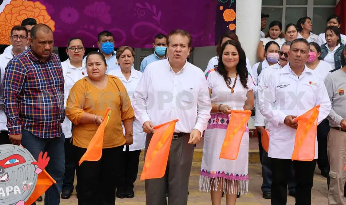 Dan banderazo a Operativo Distrital del Día de Muertos