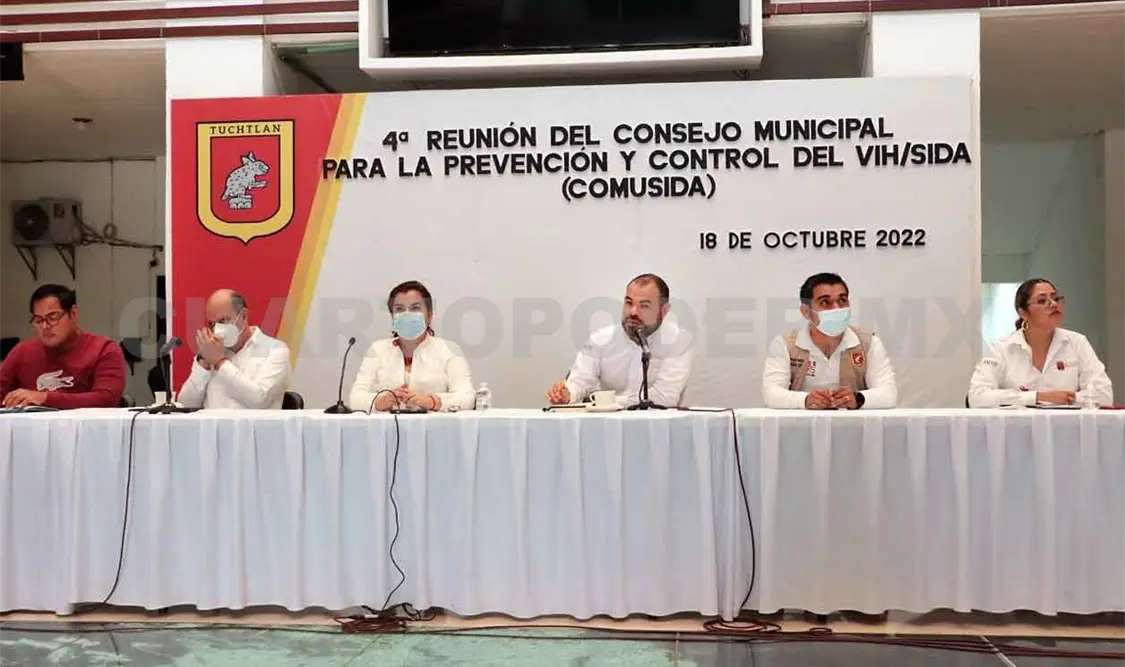 Realizan 4.ª Reunión del Comusida en Tuxtla