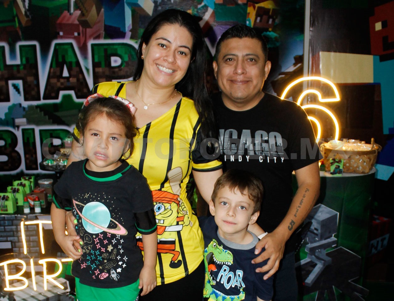 Darío cumple 6 años