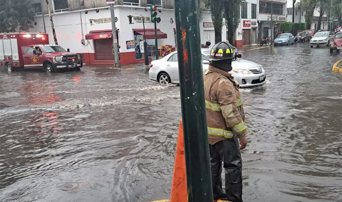 Lluvias dejan un muerto y varias afectaciones