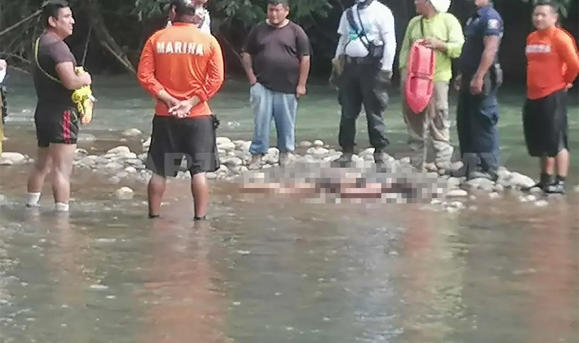 Localizan cuerpo de la menor arrastrada por río