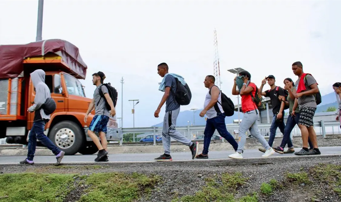 El canciller mexicano aseguró que los migrantes venezolanos expulsados de EE. UU. podrán permanecer en México si así lo desean. Cortesía