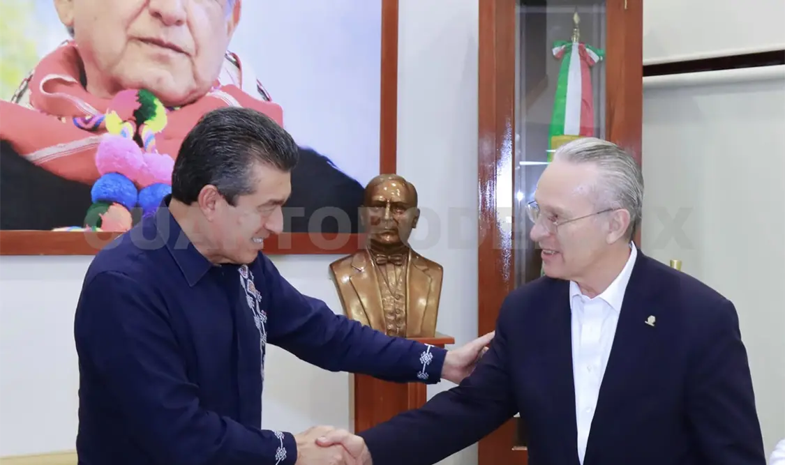 Se reúne REC con el presidente de Coparmex