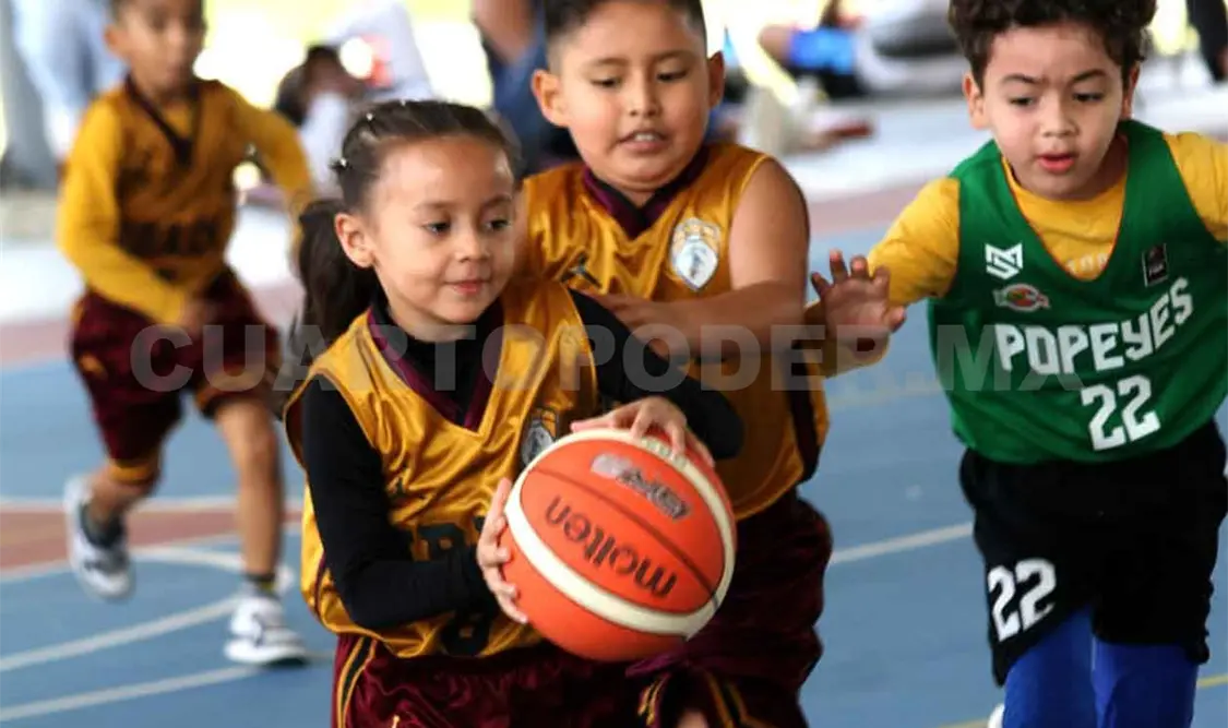Berriozábal recibe el estatal de Minibaloncesto