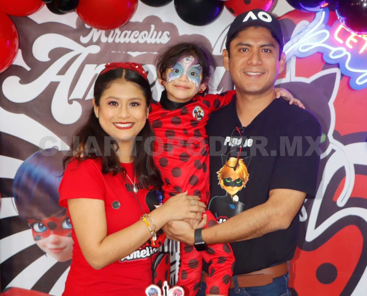 Amelia se convierte en Ladybug