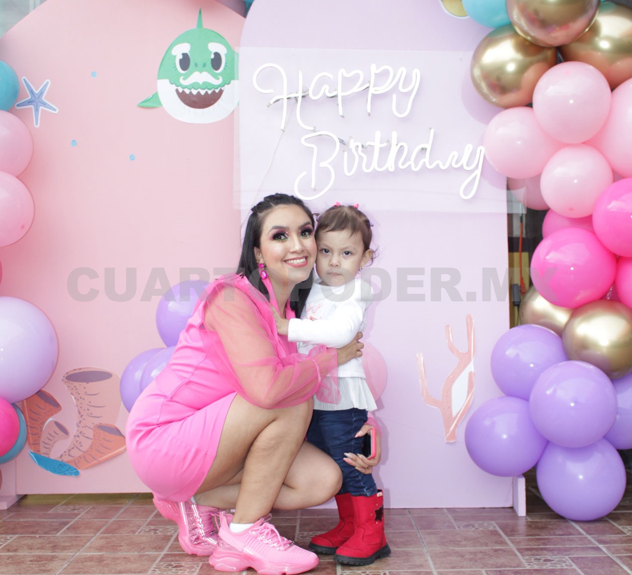 Elizabeth cumplió 2 años