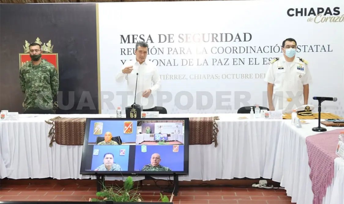 Chiapas mantiene resultados positivos en seguridad