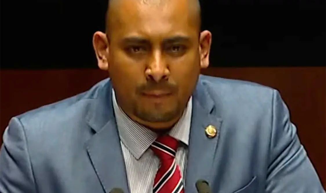 “Es posible que la propuesta que realiza sea un reflejo de lo que se hacía antes: simular y solapar la corrupción”, dijo el diputado de Morena. Cortesía