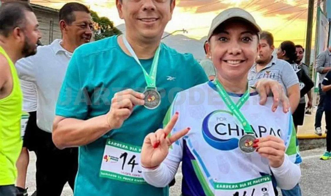 Jorge Llaven tras su participación en la justa deportiva. CP