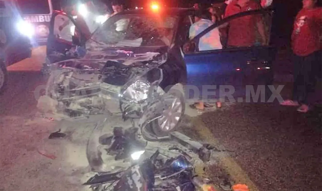 Fallece en accidente a la altura de rancho La Mojarra