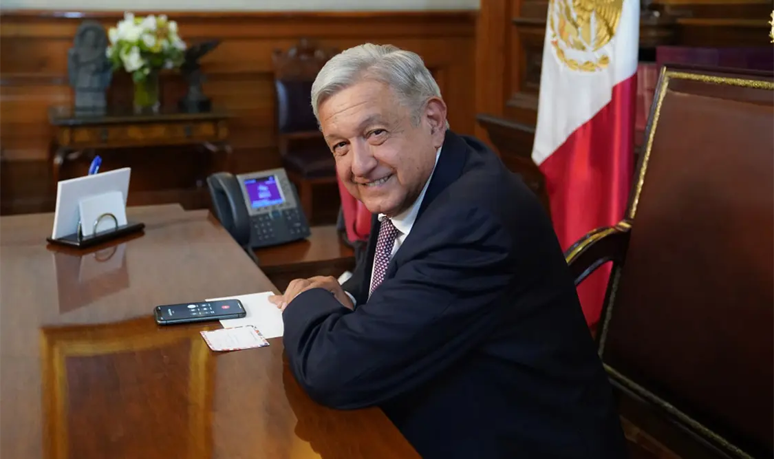 Obrador confía en el avance de la transformación