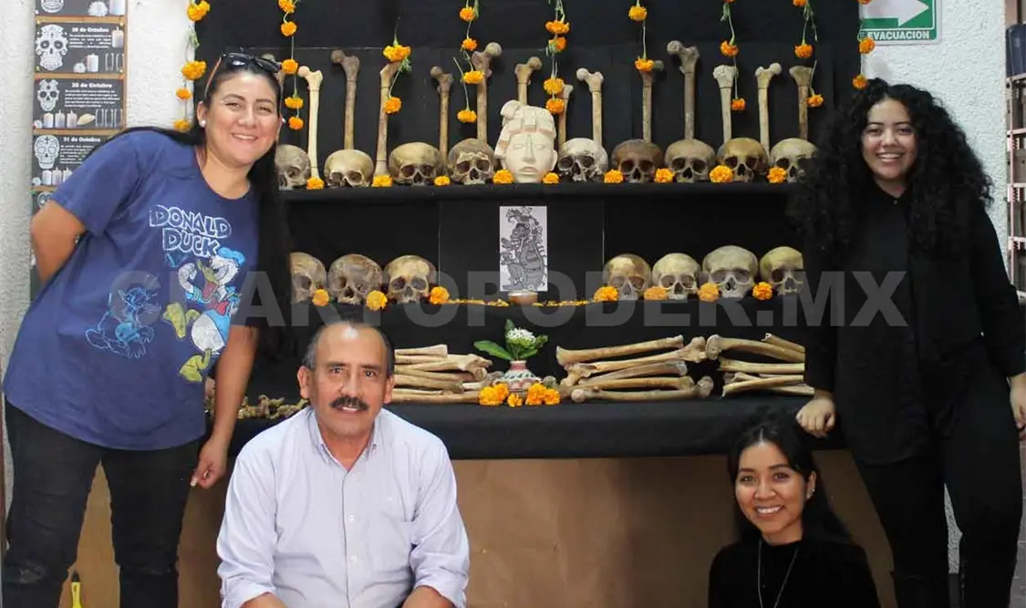 Realiza INAH altar prehispánico