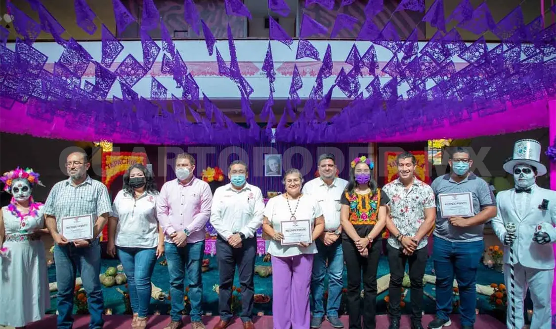 Entregan premios del 2º Concurso de Calaveritas 2022