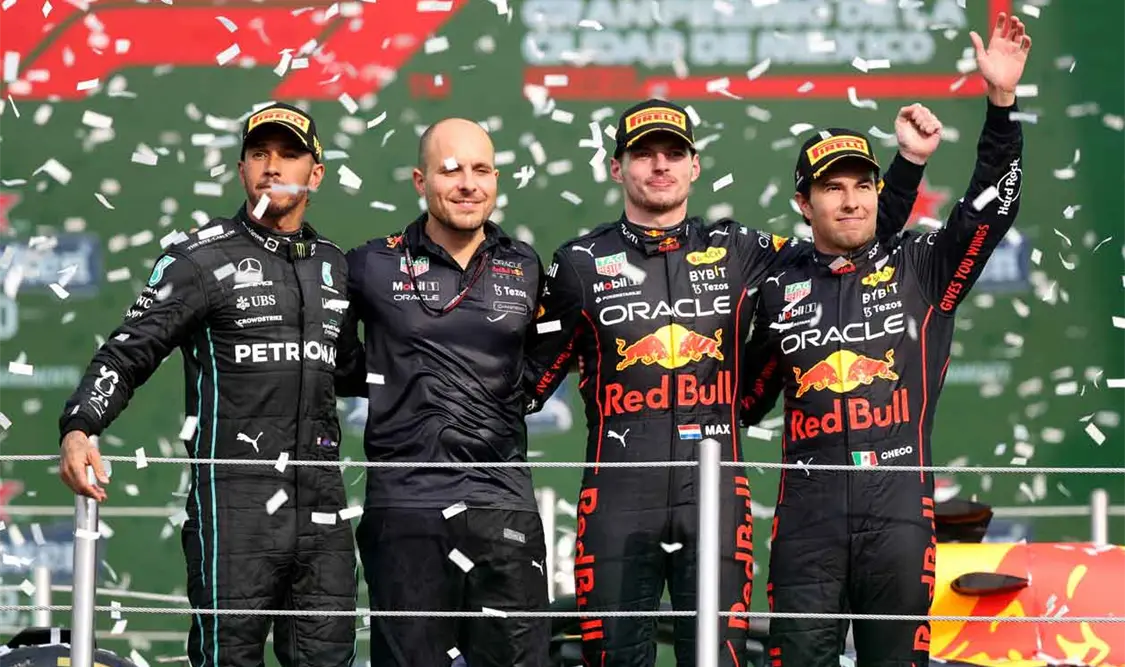 Piloto de Mercedes reconoce a “Checo” Pérez