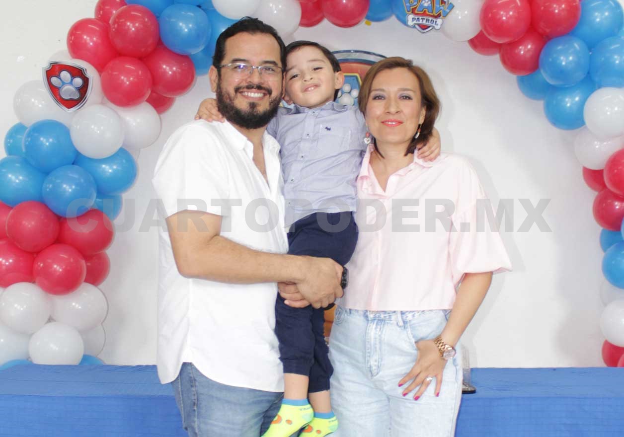 Alan disfrutó su fiesta